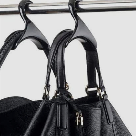 Accessories - 4 Pack Elegant Acrylic Black Handbag/ Accessories Holder